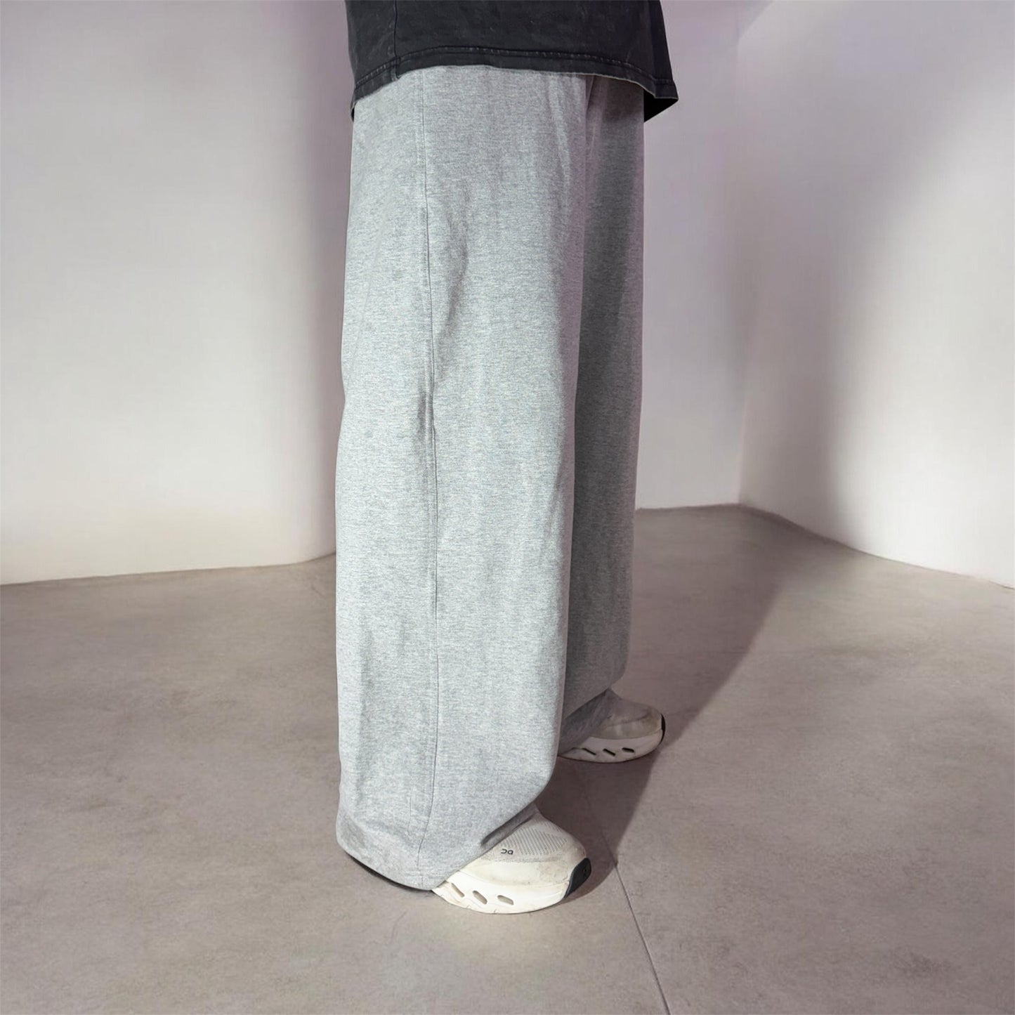 Grey baggy sweatpants